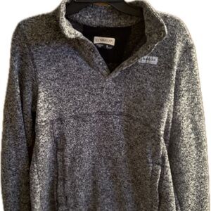 Magellan Outdoors Women's Gray Zip-Up Sweater